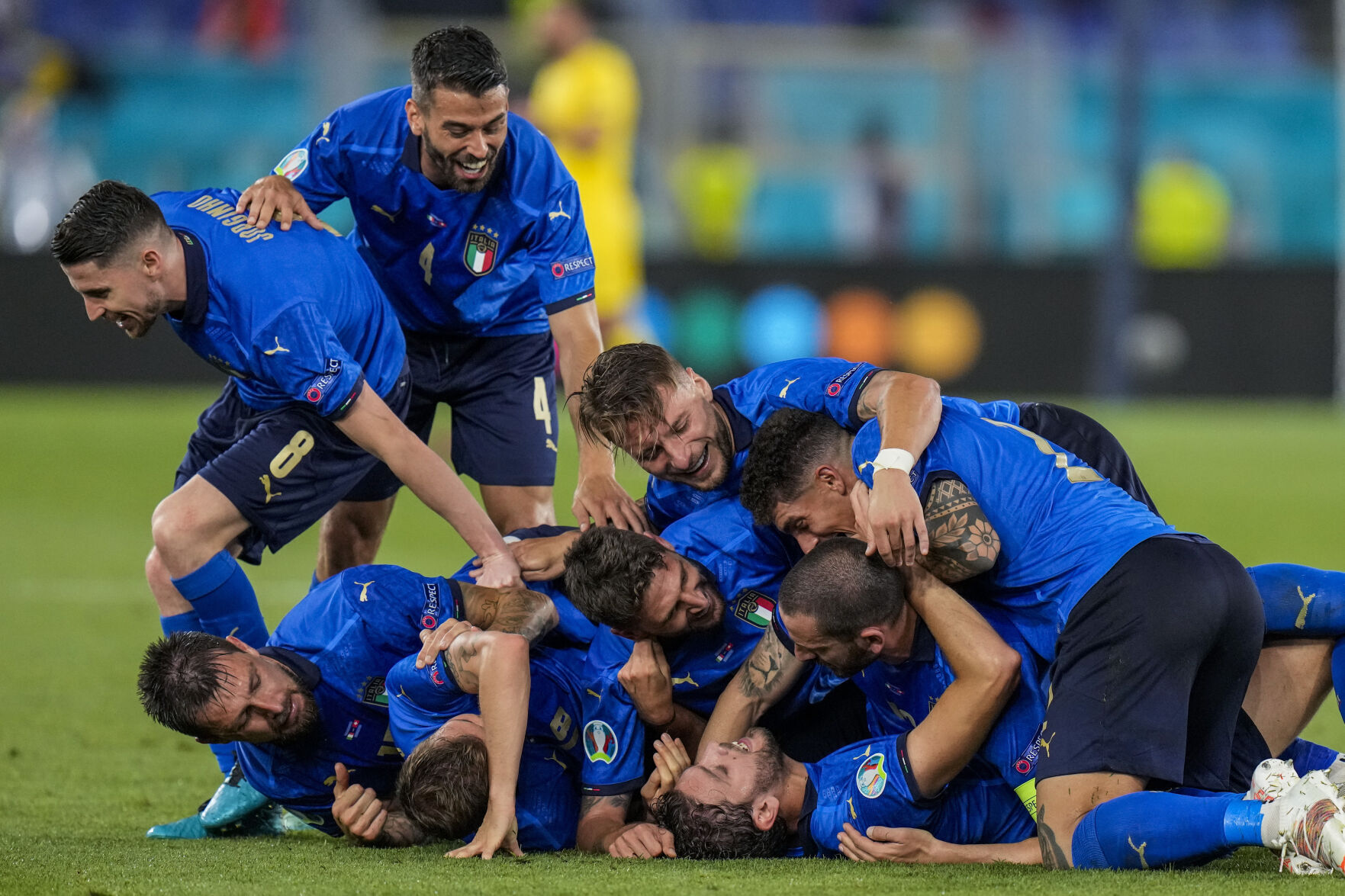 APTOPIX Italy Switzerland Euro 2020 Soccer